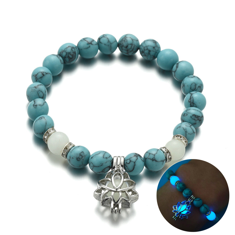 Energy Luminous Lotus Flower Bracelet