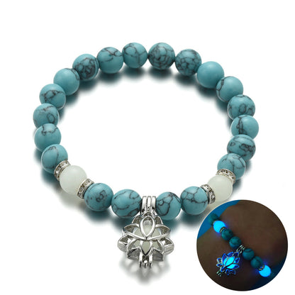 Energy Luminous Lotus Flower Bracelet