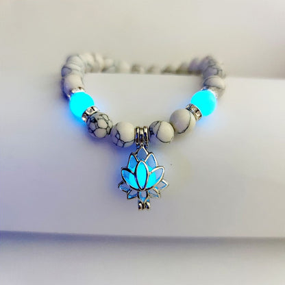 Energy Luminous Lotus Flower Bracelet