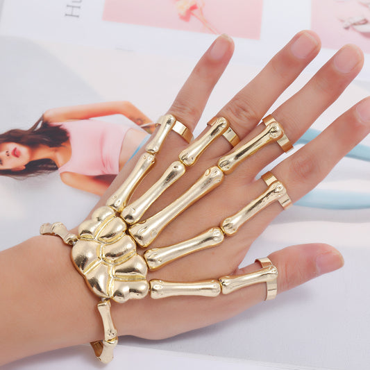 Punk Exaggerated Skull Bracelet