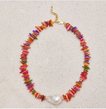 Baroque Freshwater Pearl Necklace and Bracelet - Trendy Radar