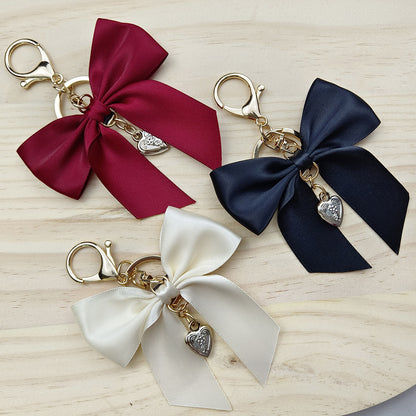 Red Bow Keychain Pendant