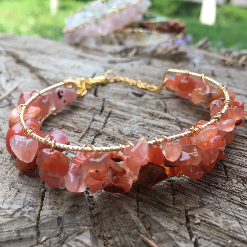 Natural Crystal Beads Bracelet