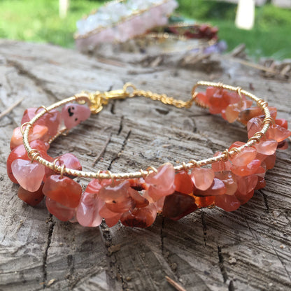 Natural Crystal Beads Bracelet