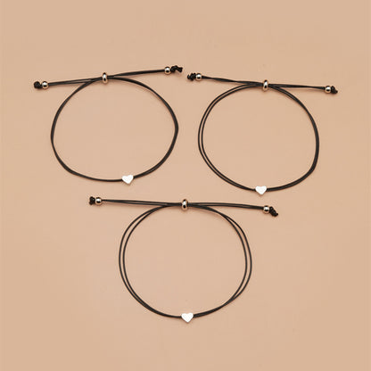 Heart-Shaped Adjustable Mother’s Day Bracelet