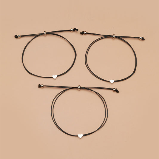 Heart-Shaped Adjustable Mother’s Day Bracelet