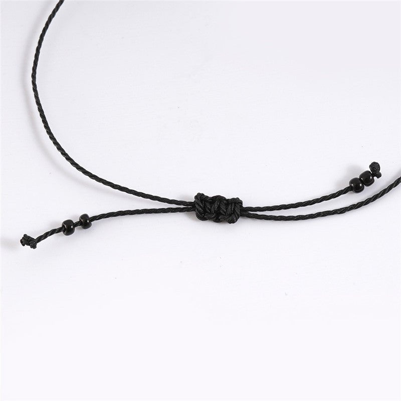 Beaded Rope Card Couple Bracelet - Trendy Radar