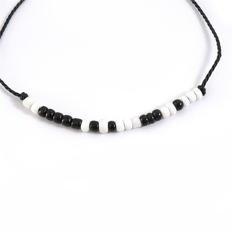 Beaded Rope Card Couple Bracelet - Trendy Radar