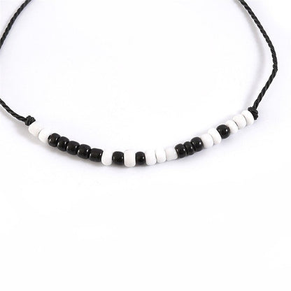 Beaded Rope Card Couple Bracelet - Trendy Radar