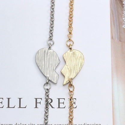 Best Friend Heart-Shaped Bracelets - Trendy Radar