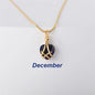 Birthstone Princess Style Love Necklace - Trendy Radar