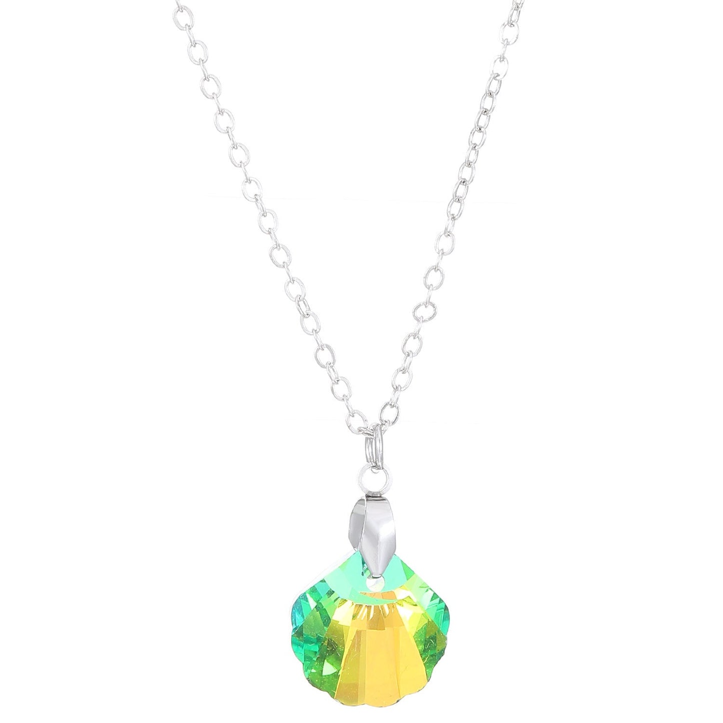 Blue Sun Water Drop Pendant Necklace For Women - Trendy Radar