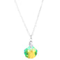 Blue Sun Water Drop Pendant Necklace For Women - Trendy Radar