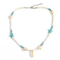 Bohemian Handmade Turquoise Starfish Necklace - Trendy Radar