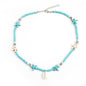 Bohemian Handmade Turquoise Starfish Necklace - Trendy Radar