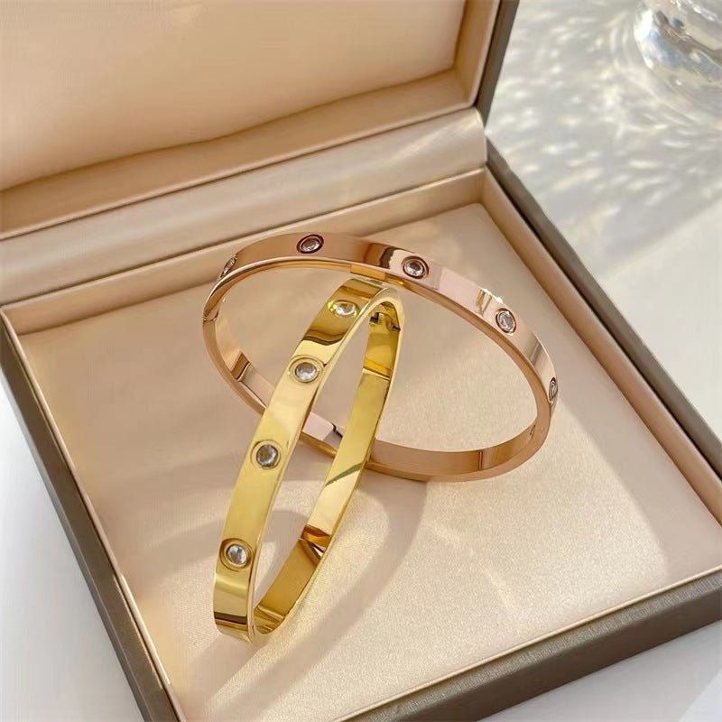 Brick Couple Titanium Steel Bracelet - Trendy Radar