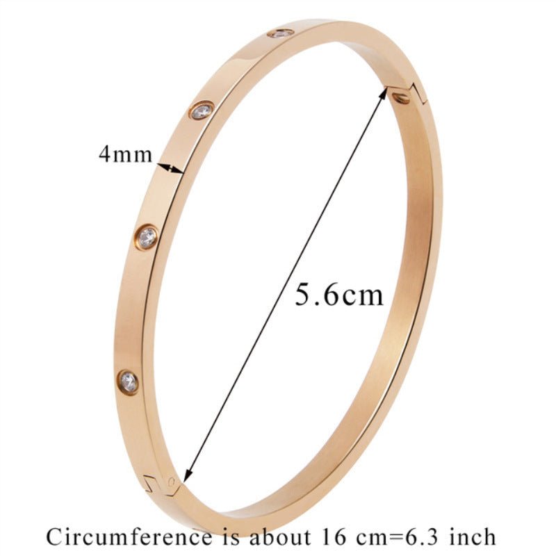 Brick Couple Titanium Steel Bracelet - Trendy Radar
