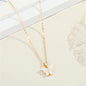 Butterfly Resin Clavicle Necklace - Trendy Radar