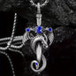 Retro Dragon Sword Pendant Necklace