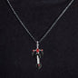 Retro Dragon Sword Pendant Necklace