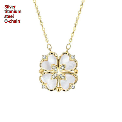 Four-Leaf Clover Pendant Necklace