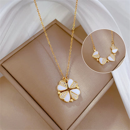 Four Leaf Clover Pendant Necklace