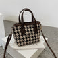 Shoulder Bag Checkerboard Handbag