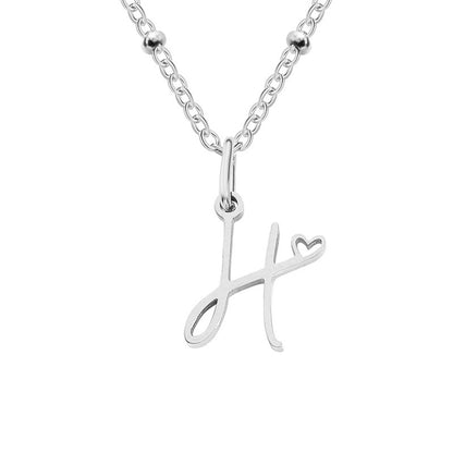 A-Z Personalized 26 Letter Pendant Necklace