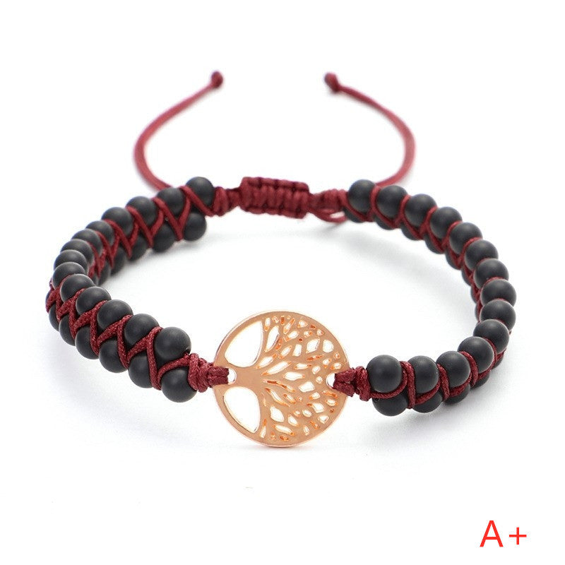 Woven Tree of Life Yoga Bracelet