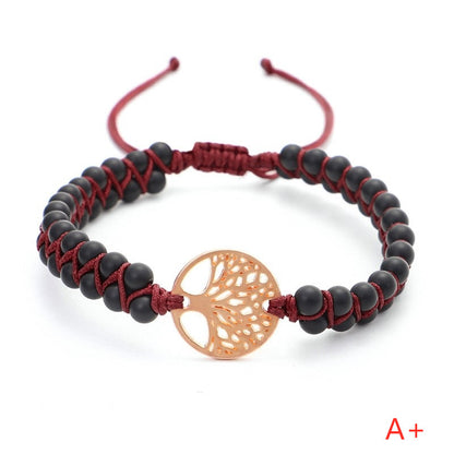 Woven Tree of Life Yoga Bracelet