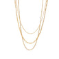 Stainless Steel Three-Layer Necklace