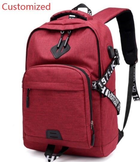 Laptop Backpack with USB Charging Port