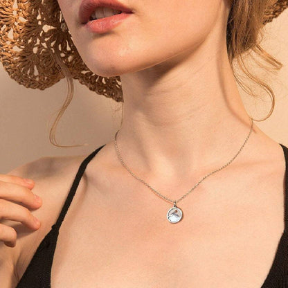 Round Hollow Mountain Necklace