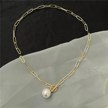 Light Luxury Baroque Pearl Necklace