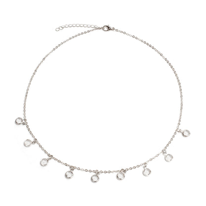 Simple Little Diamond Necklace