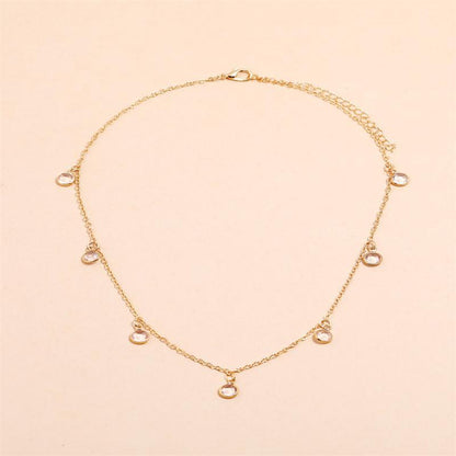 Simple Little Diamond Necklace