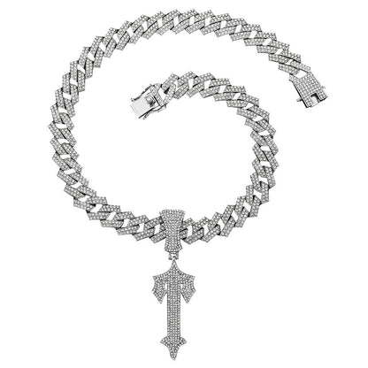 Men’s Hip Hop  Pendant and Cuban Chain