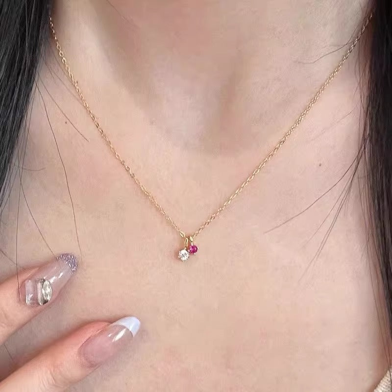 Cherry Necklace for Women