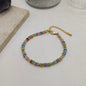 Colorful Natural Shell Hand - Woven Beaded Bracelet - Trendy Radar