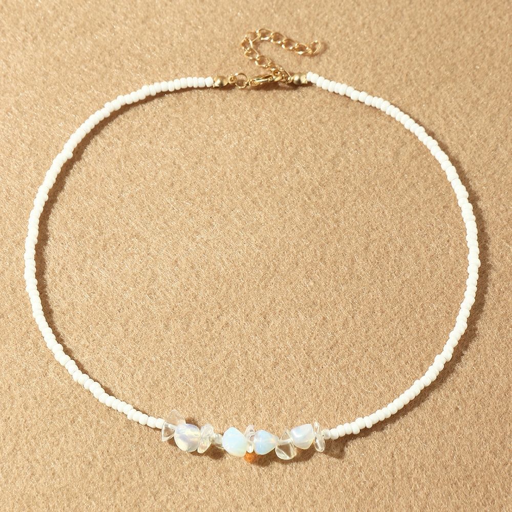 Colorful Rice Beads Crystal & Necklaces - Trendy Radar