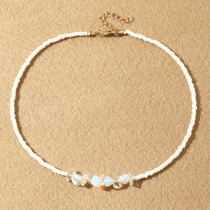 Colorful Rice Beads Crystal & Necklaces - Trendy Radar