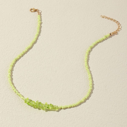 Colorful Rice Beads Crystal & Necklaces - Trendy Radar