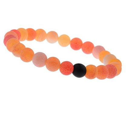 Colourful Agate Bead Bracelet - Trendy Radar