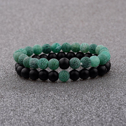 Colourful Agate Bead Bracelet - Trendy Radar