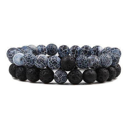 Colourful Agate Bead Bracelet - Trendy Radar