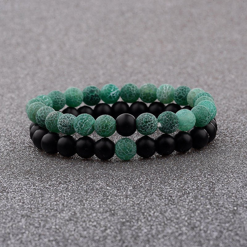 Colourful Agate Bead Bracelet - Trendy Radar