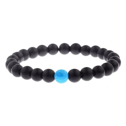 Colourful Agate Bead Bracelet - Trendy Radar