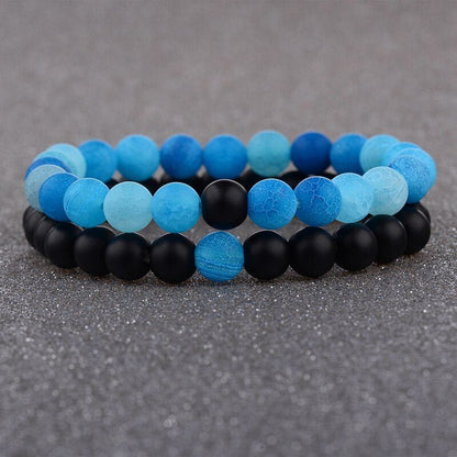 Colourful Agate Bead Bracelet - Trendy Radar