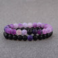 Colourful Agate Bead Bracelet - Trendy Radar