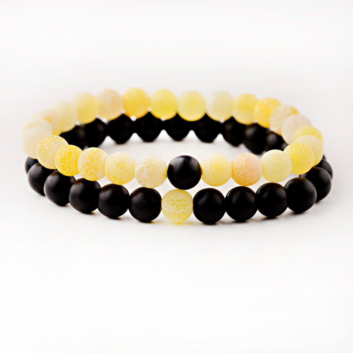 Colourful Agate Bead Bracelet - Trendy Radar